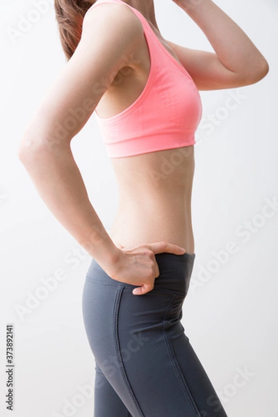 Fototapeta 女性のボディライン