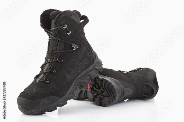 Fototapeta Winterstiefel