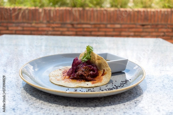 Obraz Taco de Costilla