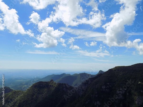 Obraz Céu e Montanhas