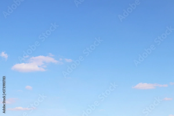 Obraz blue sky with clouds