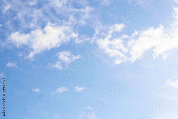 Obraz blue sky with clouds