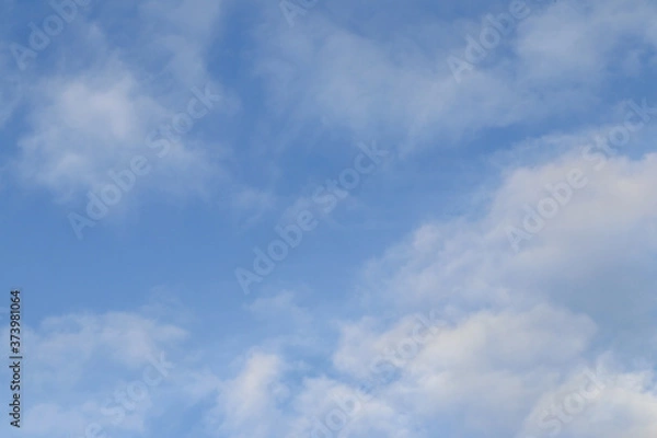 Obraz blue sky with clouds