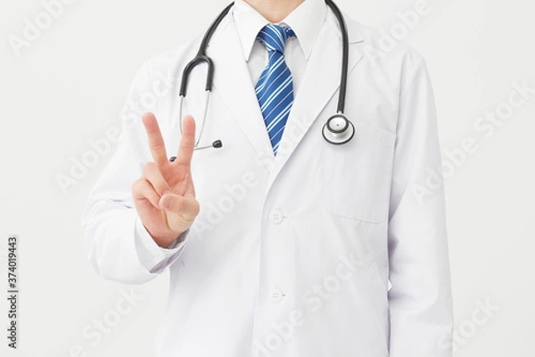 Fototapeta 医療　医師　顔無し