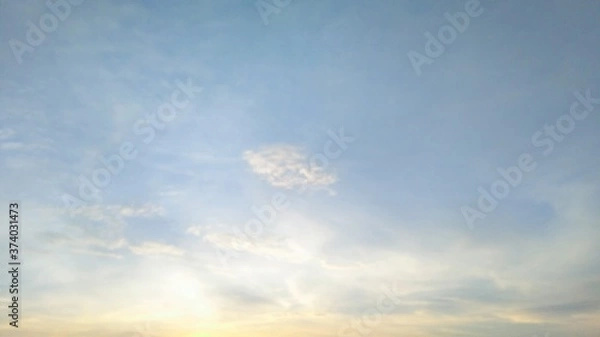 Fototapeta sky and clouds