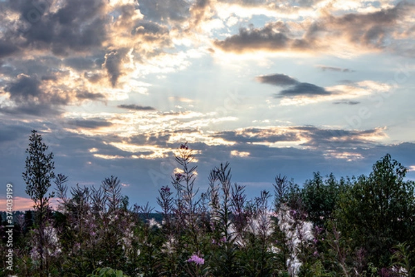 Obraz Sky Is best while camping.