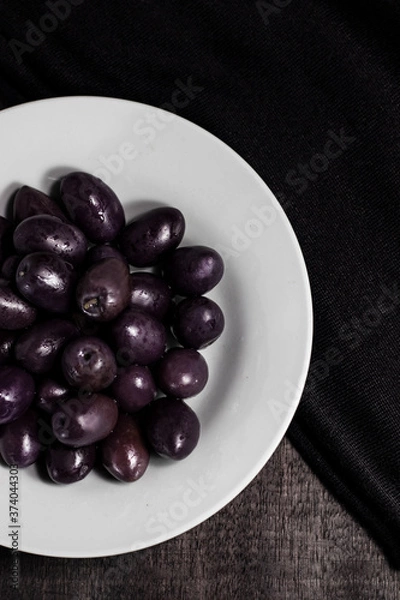 Obraz aceitunas, dark food