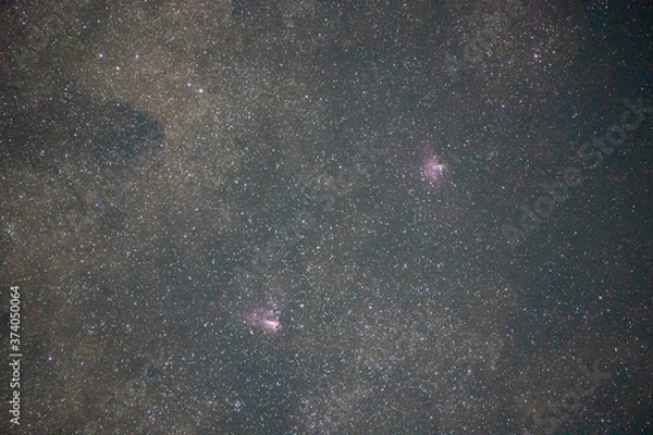 Obraz オメガ星雲とワシ星雲