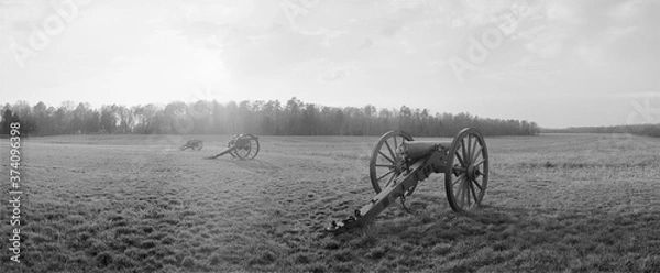 Obraz Cannon at Malvern Hill