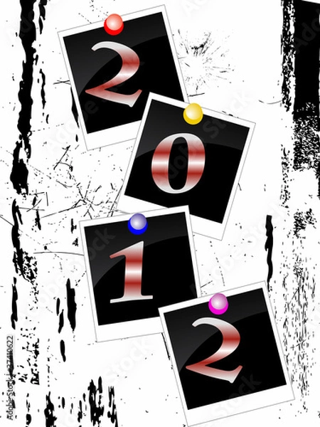 Fototapeta Silvester 2011-2012
