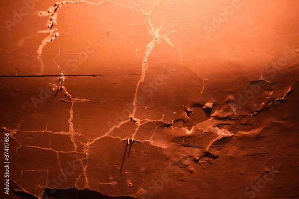 Fototapeta cracked wall background