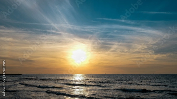 Obraz A fluffy sunset