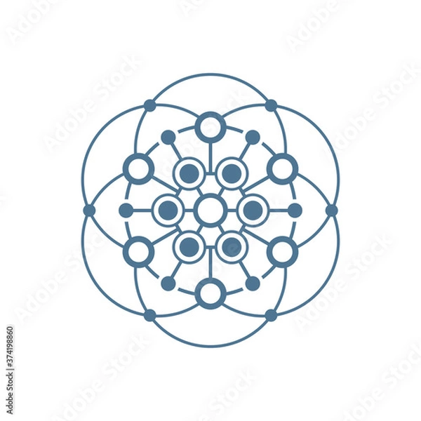 Obraz Technology concept illustration