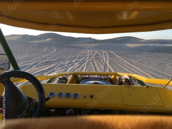 Obraz driving on the road