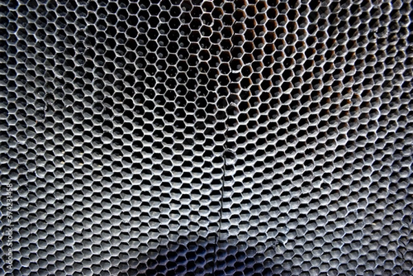 Obraz silver grid
