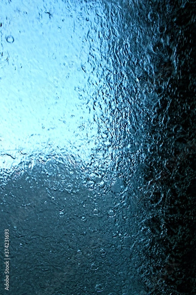 Obraz rain on glass