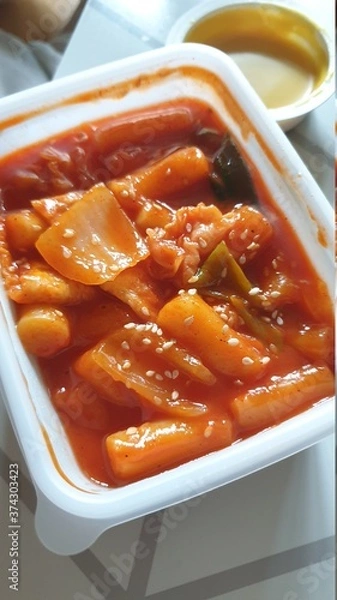 Obraz ttokbokki 떡볶이