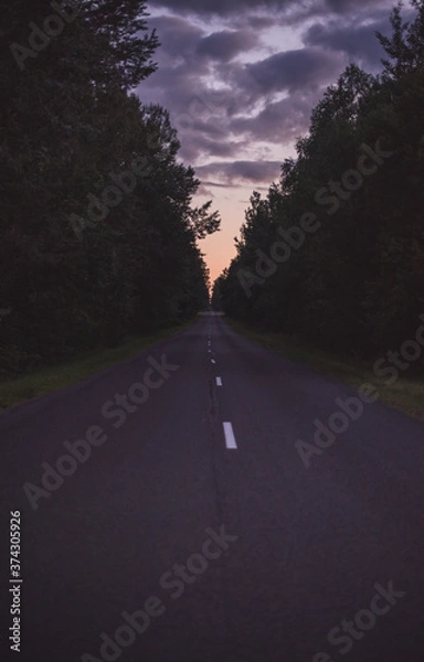 Obraz road to the sky