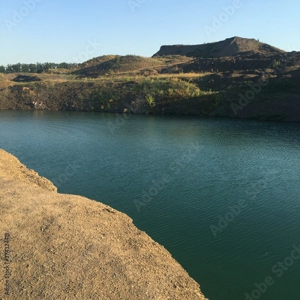 Obraz lake and mountains