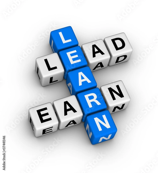 Fototapeta Learn to Lead and Earn