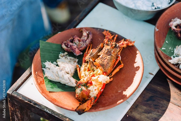 Fototapeta Mariscada