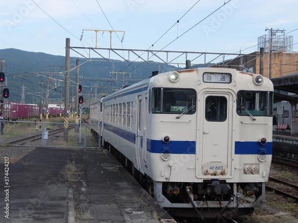 Fototapeta 九州の鉄道車両