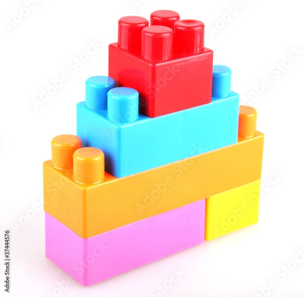 Obraz Plastic toy blocks