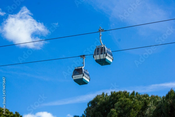 Fototapeta Teleferico