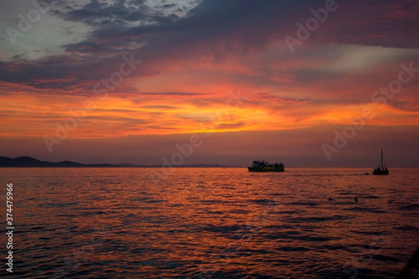 Fototapeta Puesta de sol