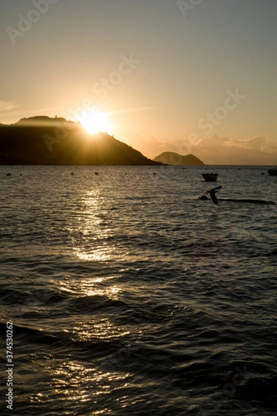 Obraz sunset over the sea