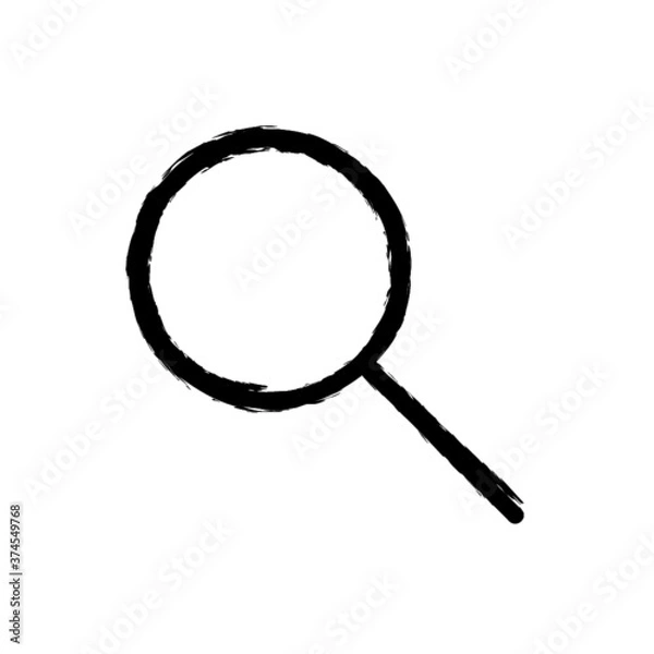 Obraz vector illustration hand drawn icon ofsearch