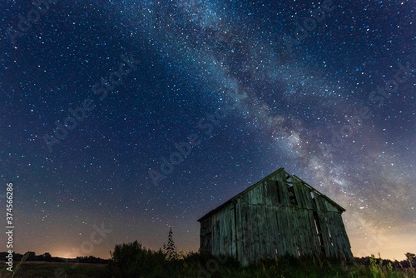 Obraz Milkyway on darksky