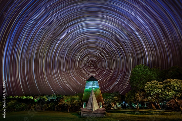 Obraz Startrail