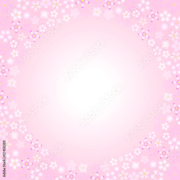 Fototapeta 桜の背景