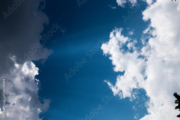 Fototapeta clouds in the sky