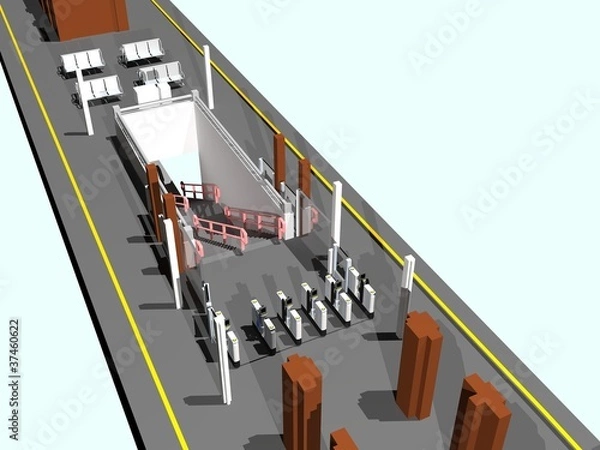 Obraz Island Platform