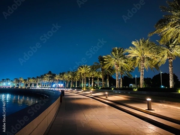 Obraz Mia park, Qatar corniche 