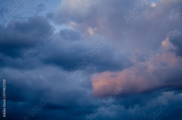 Obraz Storm arriving at dusk