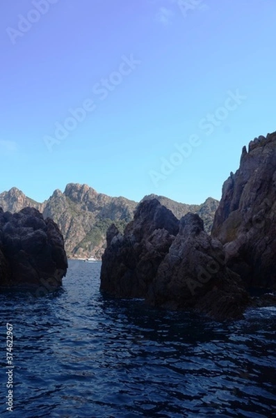 Fototapeta Corse: Porto et Calanches de Piana (Croisière)