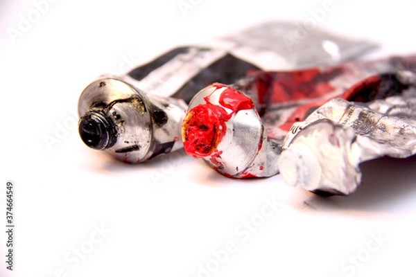 Obraz use oil paint tubes