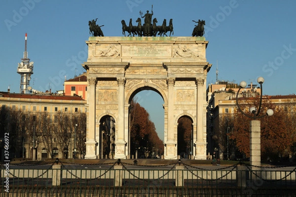 Fototapeta Arco della Pace Milano