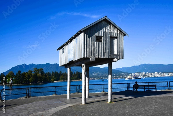 Obraz Haus auf Stelzen