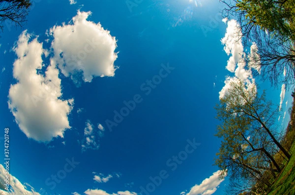 Fototapeta sky and clouds