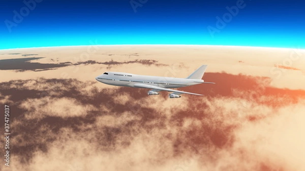 Fototapeta 飛行機