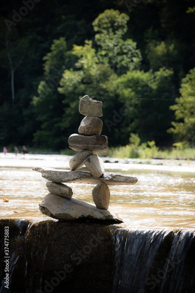 Fototapeta Balanced stones