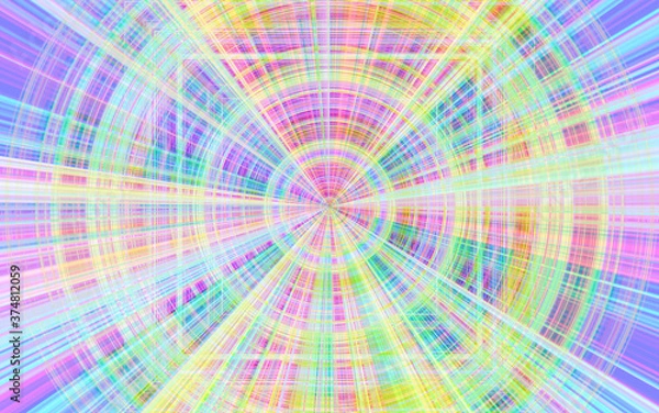 Fototapeta カラフルな円