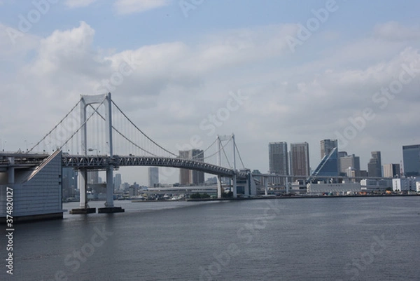 Fototapeta レインボーブリッジと都心