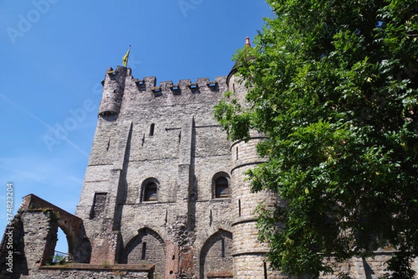 Fototapeta Château des comtes de Gand