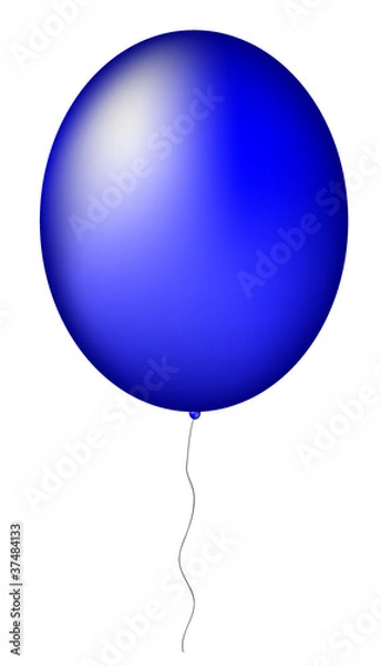 Obraz Blue big balloon