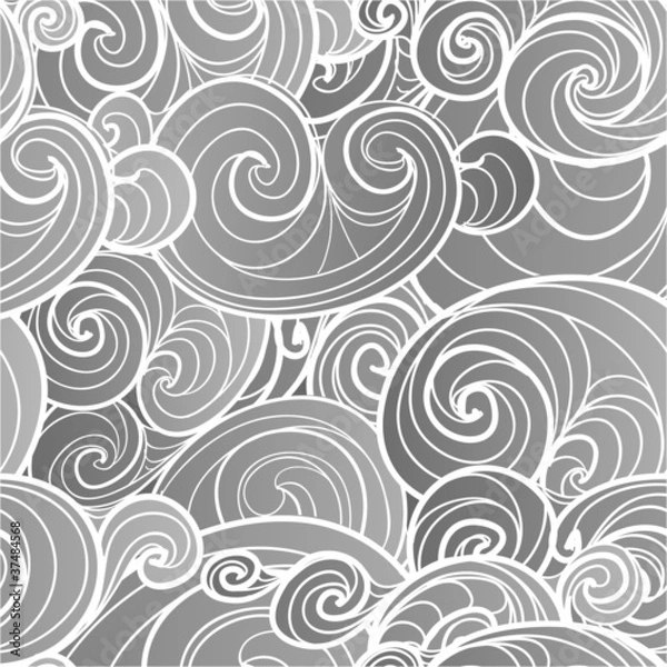 Fototapeta Clouds seamless background. Ready for you text